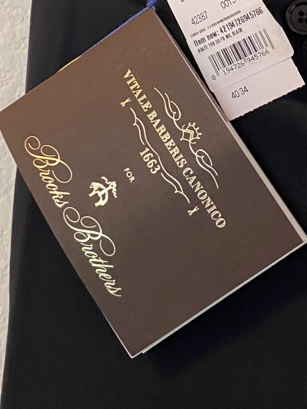 Brand New Brooks Brothers Wool Pants,  40Wx34L